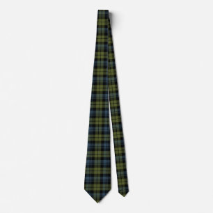 Scottish Clan Campbell Tartan Plaid Neck Tie
