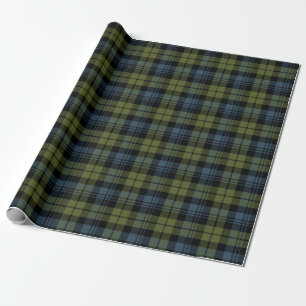 Scottish Clan Campbell Tartan Plaid Wrapping Paper