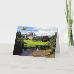 Scottish Clan Campbell's Inveraray Castle Xmas Holiday Card
