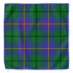 Scottish Clan Carmichael Tartan Plaid Bandana