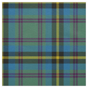 Scottish Clan Carrick Hunting Tartan Plaid Fabric