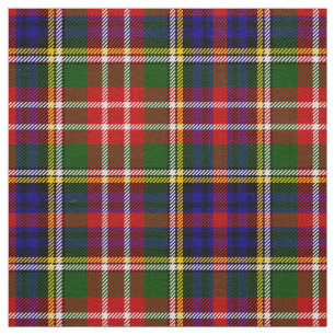 Scottish Clan Christie Tartan Plaid Fabric