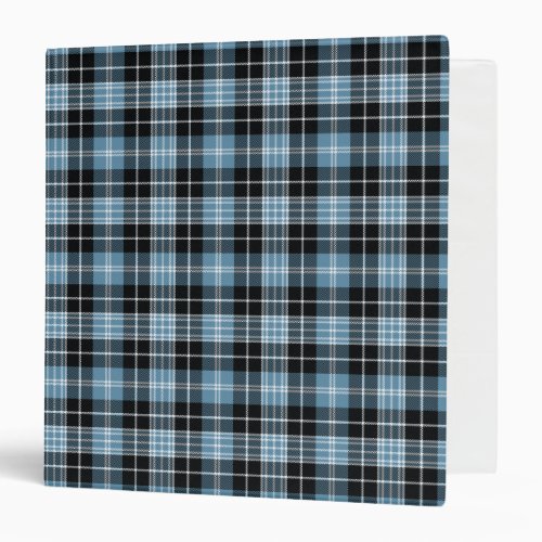 Scottish Clan Clark Tartan Plaid 3 Ring Binder