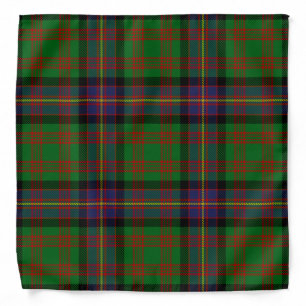 Scottish Clan Cochrane Tartan Plaid Bandana