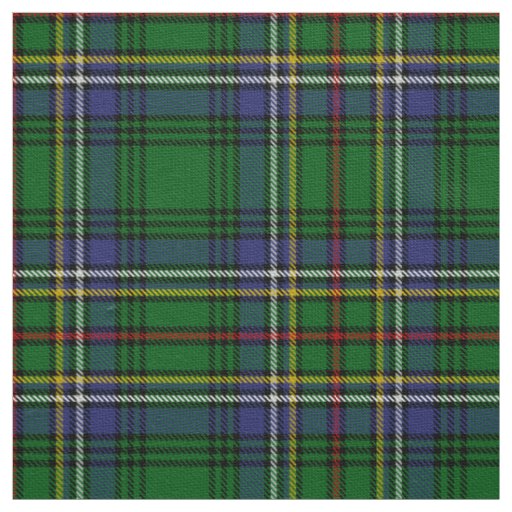 Scottish Clan Cockburn Tartan Plaid Fabric