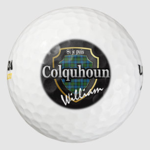 Scottish Clan Colquhoun Personalize Your Name Golf Balls