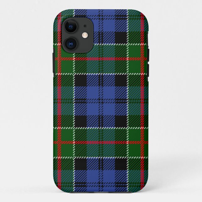 Scottish Clan Colquhoun Tartan Plaid Case-Mate iPhone Case (Back)