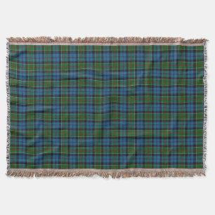 Scottish Clan Colquhoun Tartan Throw Blanket