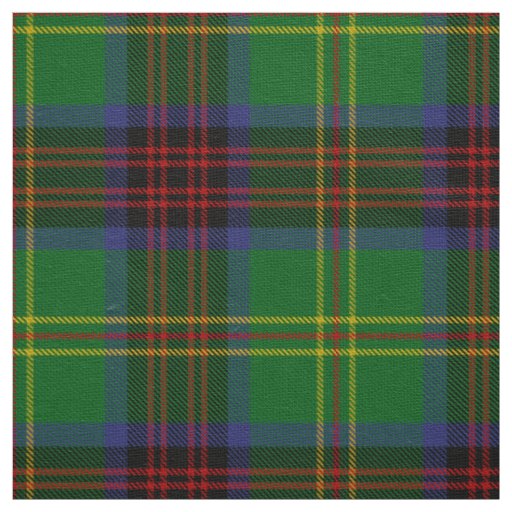 Scottish Clan Connolly Hunting Tartan Plaid Fabric