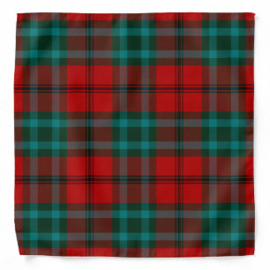 Scottish Clan Cook Tartan Plaid Bandana