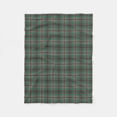Scottish Clan Craig Classic Tartan Fleece Blanket