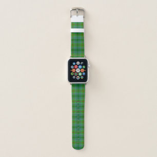 Scottish Clan Cranston Tartan Plaid Apple Watch Band