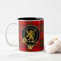 Scottish Clan Crest Lion Tartan