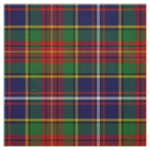 Scottish Clan Crozier Tartan Plaid Fabric