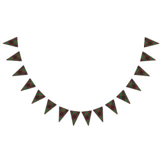 Scottish Clan Cumming Hunting Tartan Bunting Flags