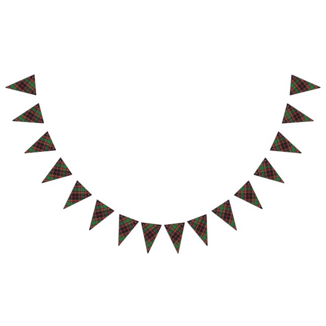 Scottish Clan Cumming Hunting Tartan Bunting Flags (All)