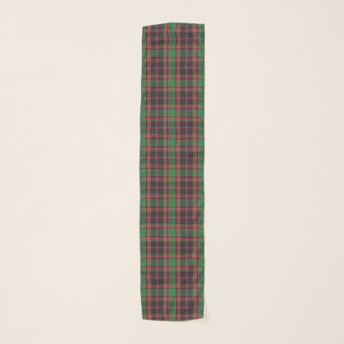 Scottish Clan Cumming Hunting Tartan Plaid Scarf