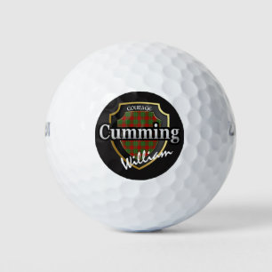 Scottish Clan Cumming Personalize Your Name Golf Balls