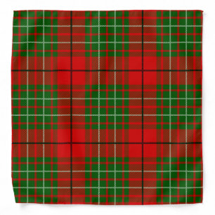 Scottish Clan Cumming Tartan Plaid Bandana