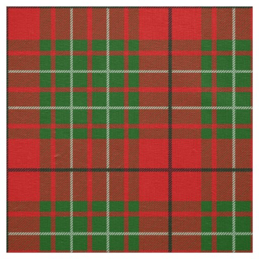Scottish Clan Cumming Tartan Plaid Fabric