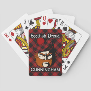 Scottish Clan Cunningham Tartan Deck Poker Cards