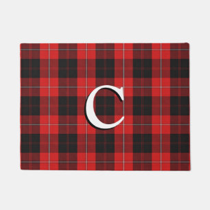 Scottish Clan Cunningham Tartan Doormat
