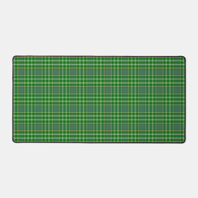 Scottish Clan Currie Tartan Plaid Desk Mat (Front)