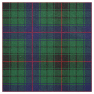 Scottish Clan Davidson Tartan Plaid Fabric