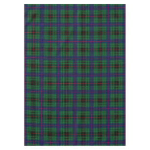 Scottish Clan Davidson Tartan Plaid Tablecloth