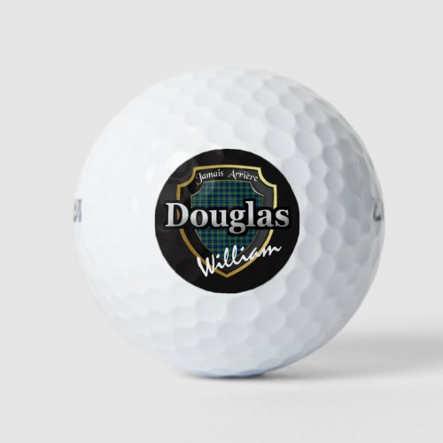 Scottish Clan Douglas Personalize Your Name Golf Balls