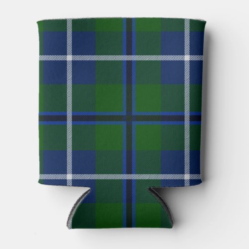 Scottish Clan Douglas Tartan Plaid Can Cooler