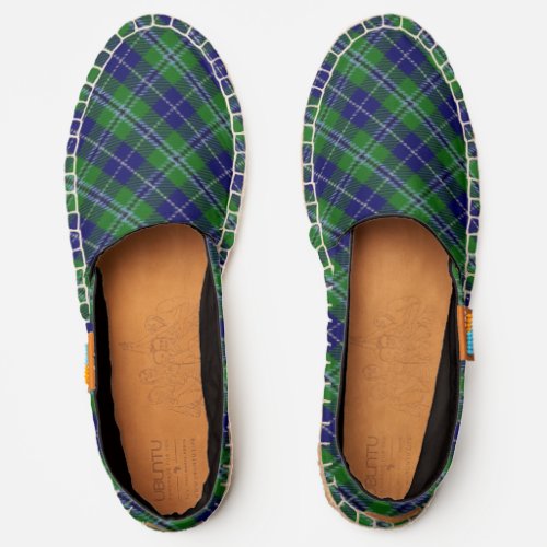 Scottish Clan Douglas Tartan Plaid Espadrilles