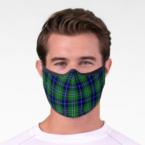 Scottish Clan Douglas Tartan Premium Face Mask