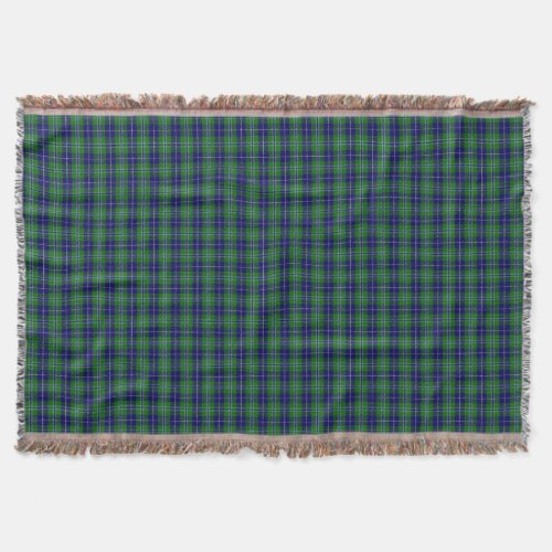Scottish Clan Douglas Tartan Throw Blanket