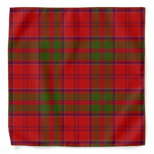 Scottish Clan Drummond Tartan Plaid Bandana
