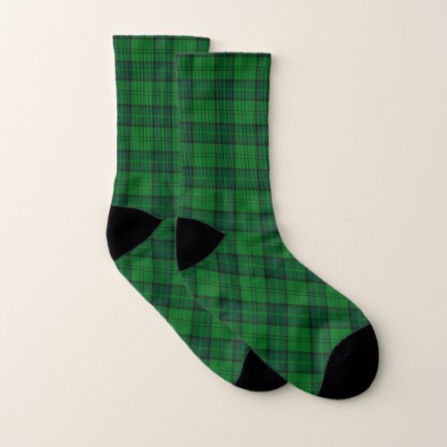 Scottish Clan Dunbar Hunting Tartan Plaid Socks