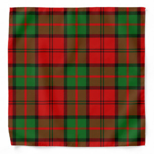 Scottish Clan Dunbar Tartan Plaid Bandana