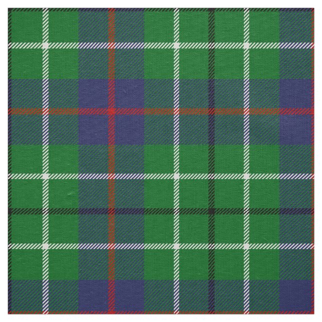 Scottish Clan Duncan Tartan Plaid Fabric (Swatch)