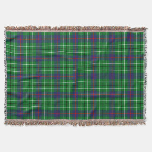 Scottish Clan Duncan Tartan Plaid Throw Blanket