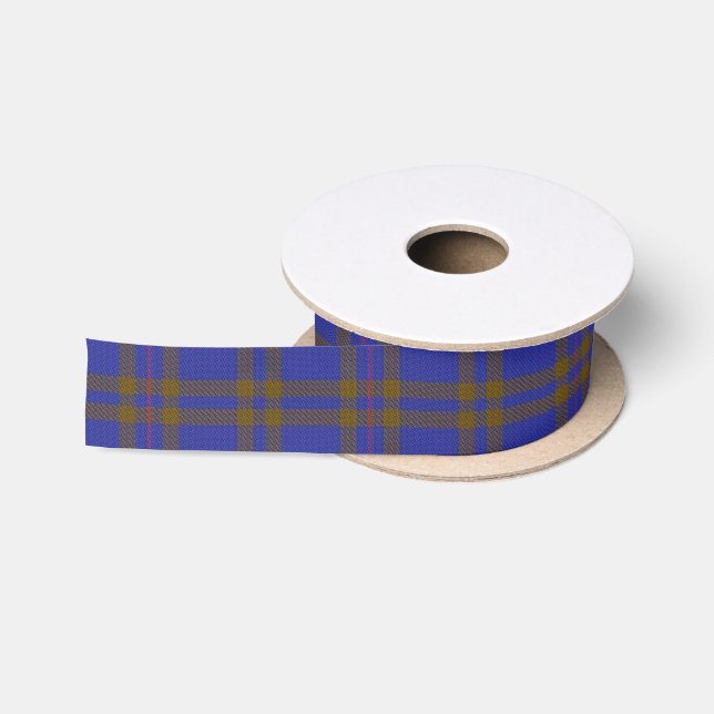 Scottish Clan Elliot Elliott Classic Tartan Satin Ribbon (Spool)
