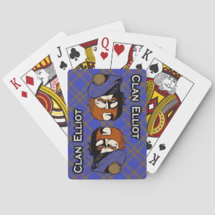 Scottish Clan Elliot Tartan Deck Poker Cards