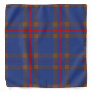 Scottish Clan Elliot Tartan Plaid Bandana