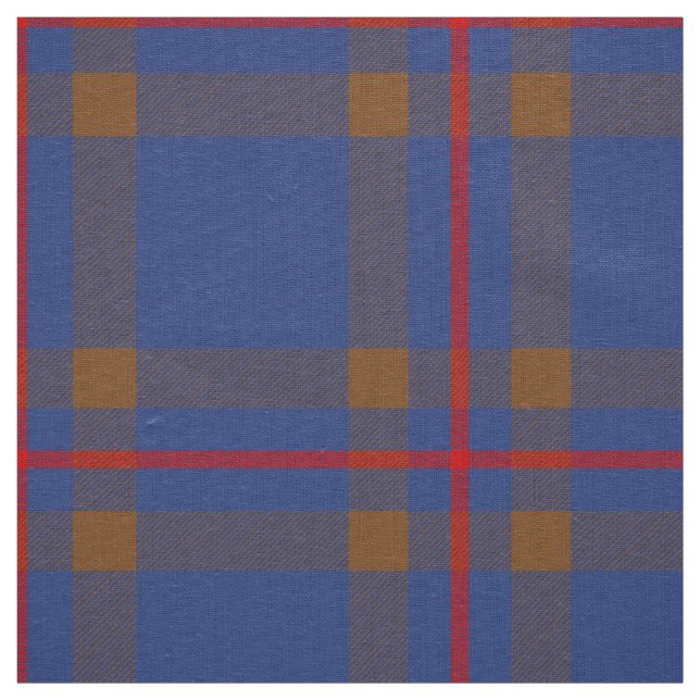 Scottish Clan Elliot Tartan Plaid Fabric (Swatch)