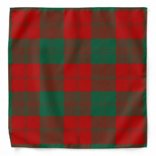 Scottish Clan Erskine Tartan Plaid Bandana