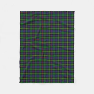 Scottish Clan Farquharson Classic Tartan Fleece Blanket