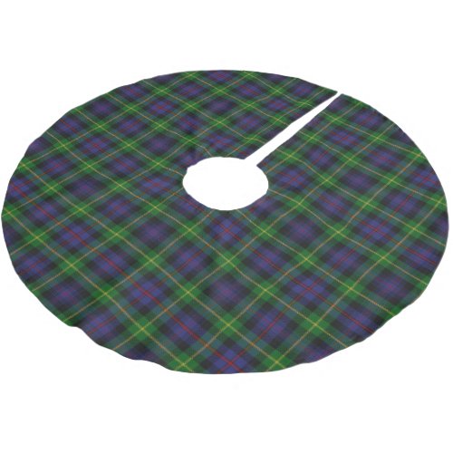 Scottish Clan Farquharson Tartan Brushed Polyester Tree Skirt