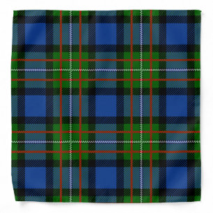 Scottish Clan Fergusson Tartan Plaid Bandana