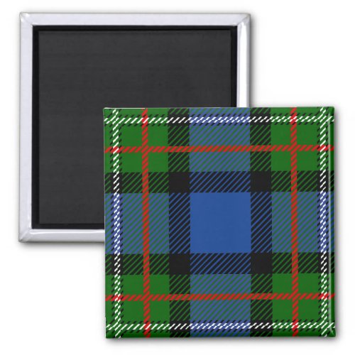 Scottish Clan Fergusson Tartan Plaid Magnet