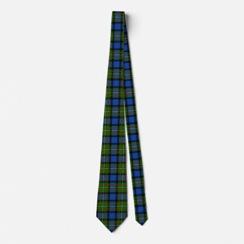 Scottish Clan Fergusson Tartan Plaid Neck Tie