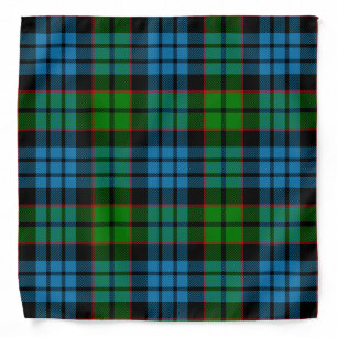 Scottish Clan Fletcher Tartan Plaid Bandana